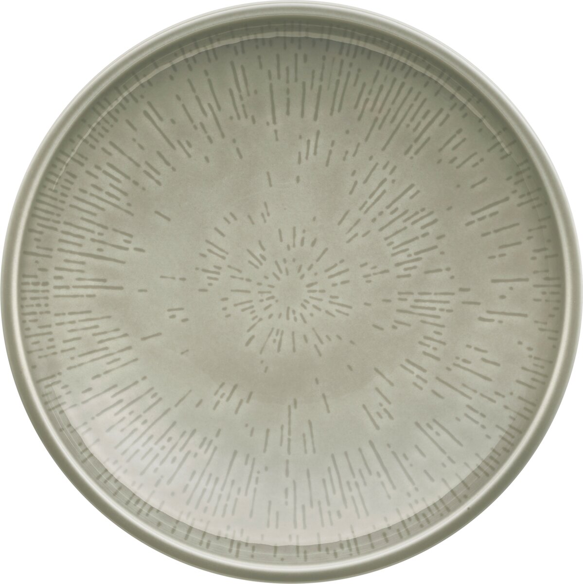 Shiro deep gray plate 26 cm