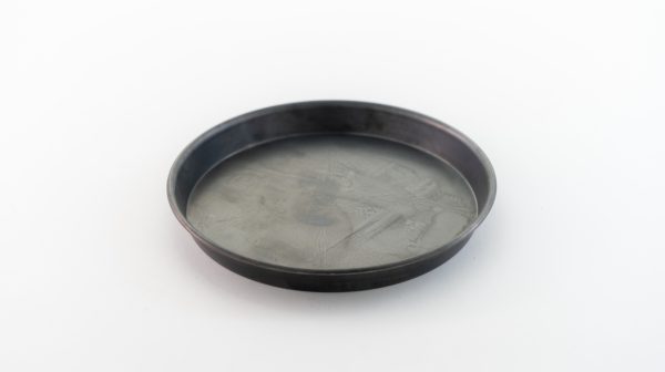 Round Blue Steel Pizza Sheet 7 7/8"