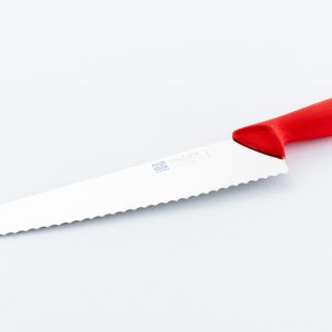 Ergoline.Serrated Fish Knife Red 9.84"