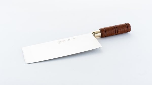 Chinese Cleaver, Wooden Hdl, 3-1/2" Blade - Image 2