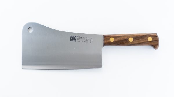 Classic Cleaver Wooden Handle 7.87"