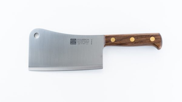 Classic Cleaver Wooden Handle 7.09" - Image 2
