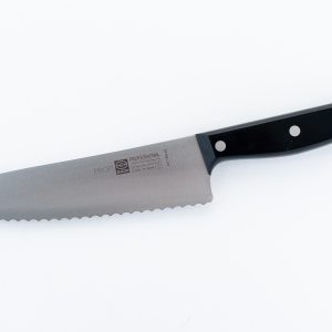 Professional.Serrated Fish Knife Black 7.87"