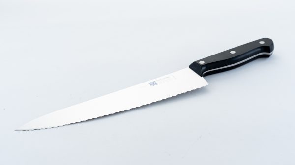 Professional.Serrated Fish Knife Black 11.81"