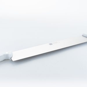Professional Cheese Knife w/2 Handles White 13.78"