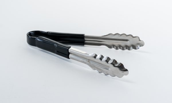 Tong Utility 9"" W/Pvc -Black Colour (0.9 Mm).