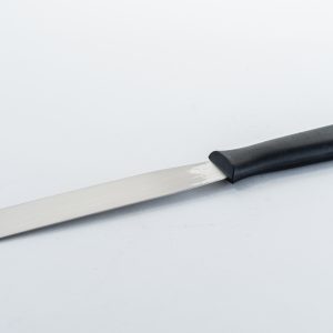 Spatula Slimline W/Black Pls.Hdl.7"".(King)