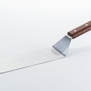 Flexible Turner w/Offset, Wooden Hdl, 8" x 2-13/16" Blade