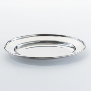 Oval Platter 7.90" (0.7 ) S/S.