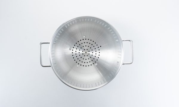 Colander w/Base & Handle, 8qt, Alu - Image 2