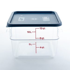 Square Lid 12/18QT-MIDBL