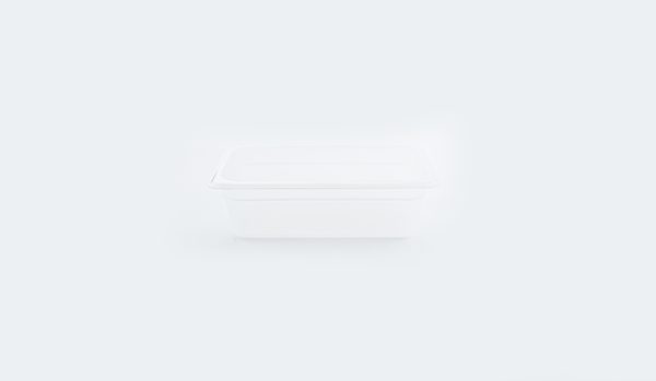 Food Pan 1/3x4" PP-TRANS