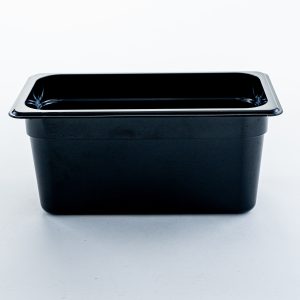 Food Pan 1/3x6" CW-BLACK