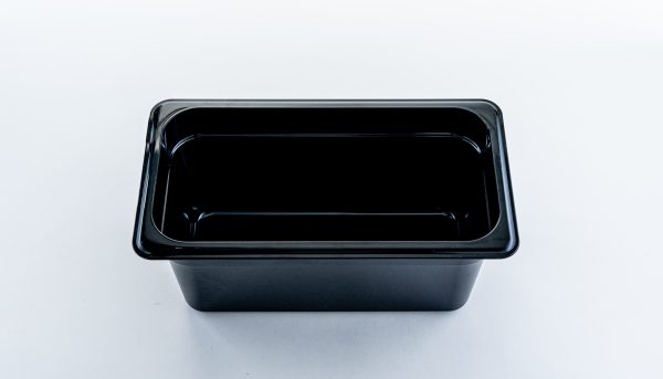Food Pan 1/3x6" CW-BLACK - Image 2