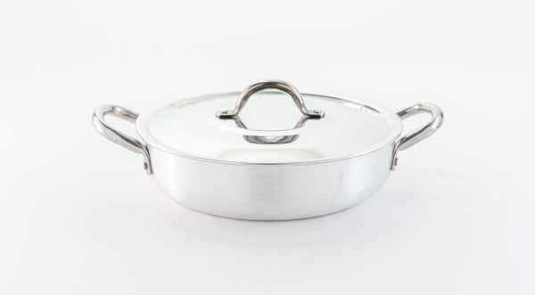 Omelette Pan 2 Handles Aluminum 8" - Image 2