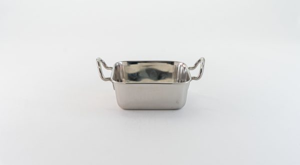 Square Kadai S/S -4.35" X 4.35" X 1.60"