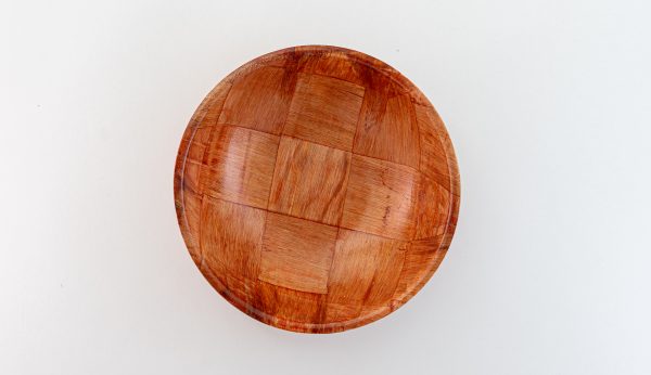 10" Salad Bowl, Wooden - Image 2