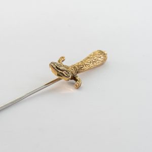 Skewer Sabra W/Brass Handle