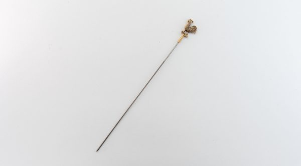 Skewer W/Brass Hdl.(Cock Shape)12" - Image 2
