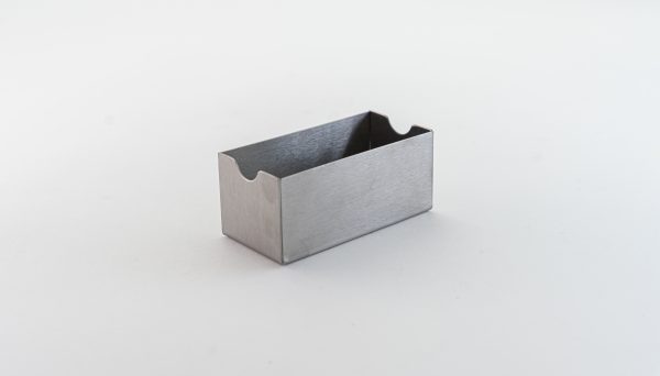 Sugar Packet Holder 4.15"x2.09"x1.97".Ht.S/S