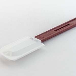 10-1/2" Silicone Scraper, Flat Blade, Heat Resistant