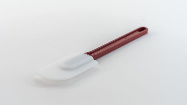 10" Silicone Scraper, Flat Blade, Heat Resistant