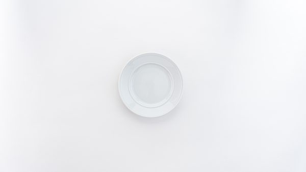 Come4 Table Plate flat with steep rim 6.3" 12 pcs - Image 3