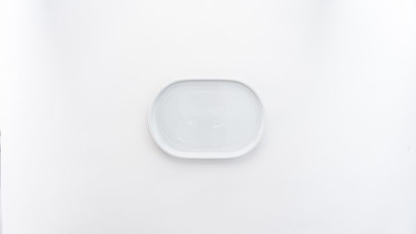 Shiro Platter oval coupe 9" x 6.3" 6 pcs - Image 2