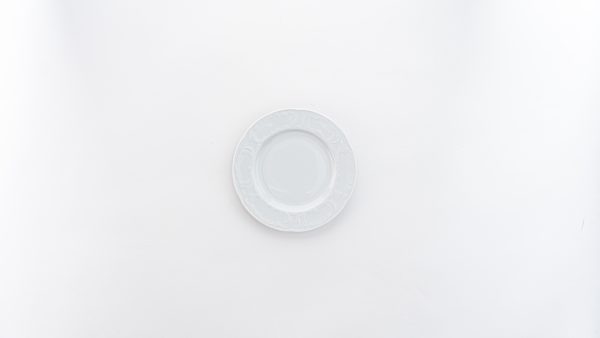 Mozart Flat Plate w/ Rim 6.3" 12pcs - Image 2