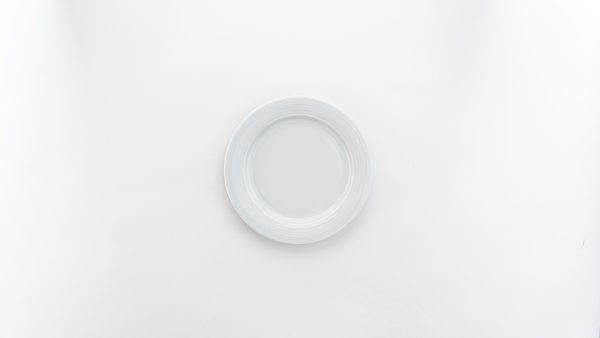 Dialog Flat Plate w/ Rim 7.9" 12pcs - Image 2
