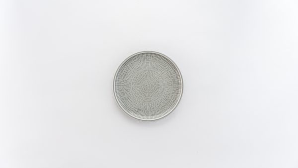 Shiro Glaze Plate flat coupe structure 6.7" 12 pcs - Image 2