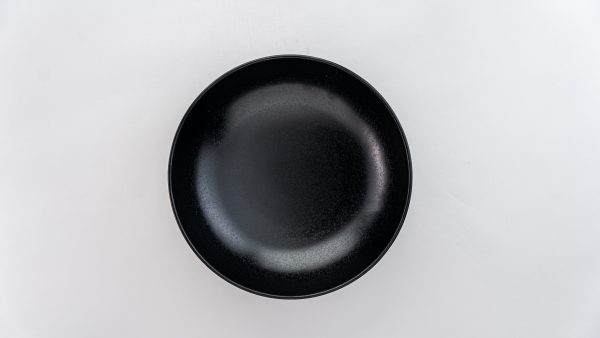 Round Bowl 8.8" Matt Black 12 pcs - Image 2