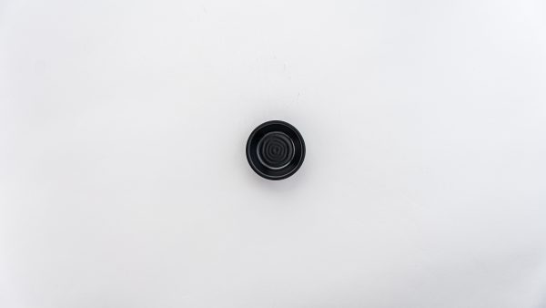 ROUND DISH Dish 2.68'' Matt Black 48 pcs - Image 2