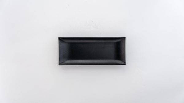 Rectangular Plate 8.8" Matt Black 18 pcs - Image 2
