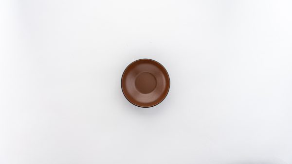 Round Bowl Round 5'' " Brown & Black 24 pcs - Image 2