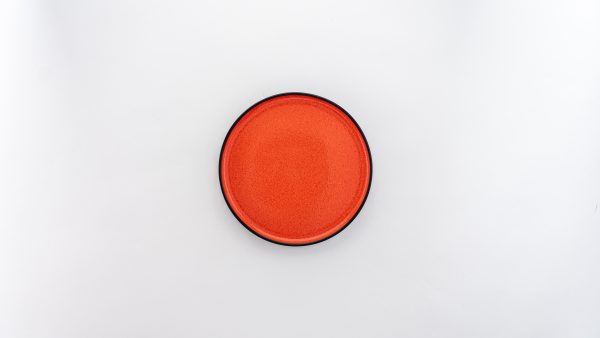 Fire Deep Plate Orange 7.87" 6 pcs