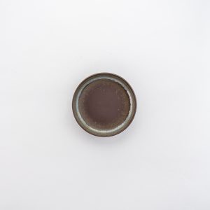 Auberge Small Deep Plate Brown 5.12" 4 pcs