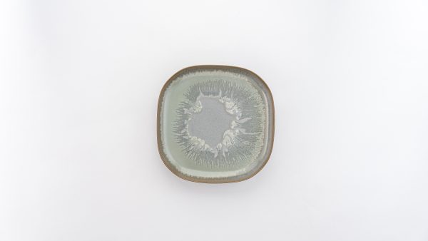 Auberge Square Deep Plate Green 8" 3 pcs - Image 2