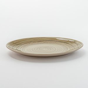 Spot Oval Platter Garnet 10.24" 12 pcs