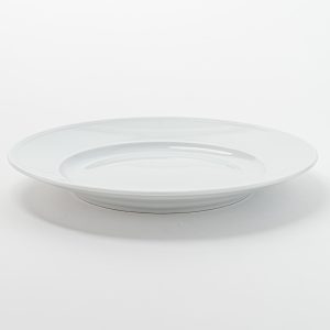 Come4 Table Plate flat with steep rim 12.2" 6 pcs