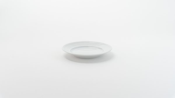 Come4 Table Plate flat with steep rim 6.3" 12 pcs