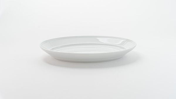 Bistro Platter oval with steep rim 12.6" 6 pcs