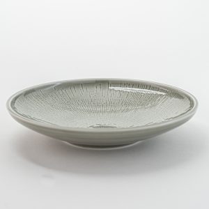 Shiro Glaze Plate deep coupe structure 10.2" 6 pcs