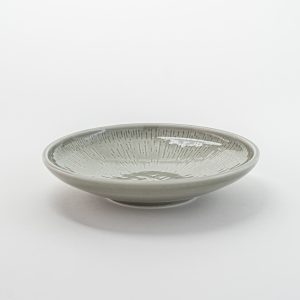 Shiro Glaze Plate deep coupe structure 8.26" 6 pcs