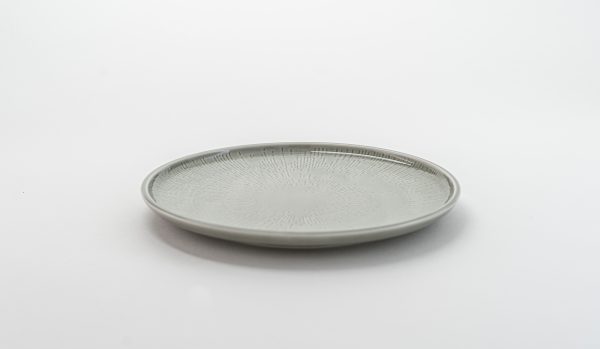 Shiro Glaze Plate flat coupe structure 10.2" 6 pcs