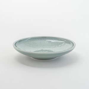 Shiro Glaze Plate deep coupe structure 8.26" 6 pcs