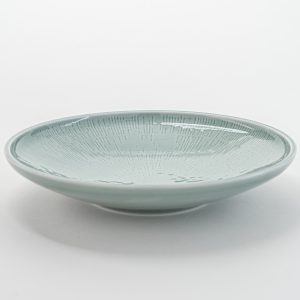Shiro Glaze Plate deep coupe structure 11" 6 pcs
