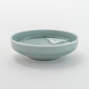 Shiro Glaze Dish round FROST 8.6"/50.7oz 3 pcs