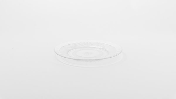 Crystal Plate Clear 8.25" 8 pcs