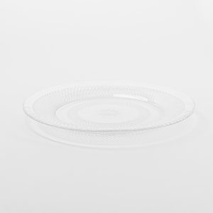 Crystal Plate Clear 9.85" 6 pcs
